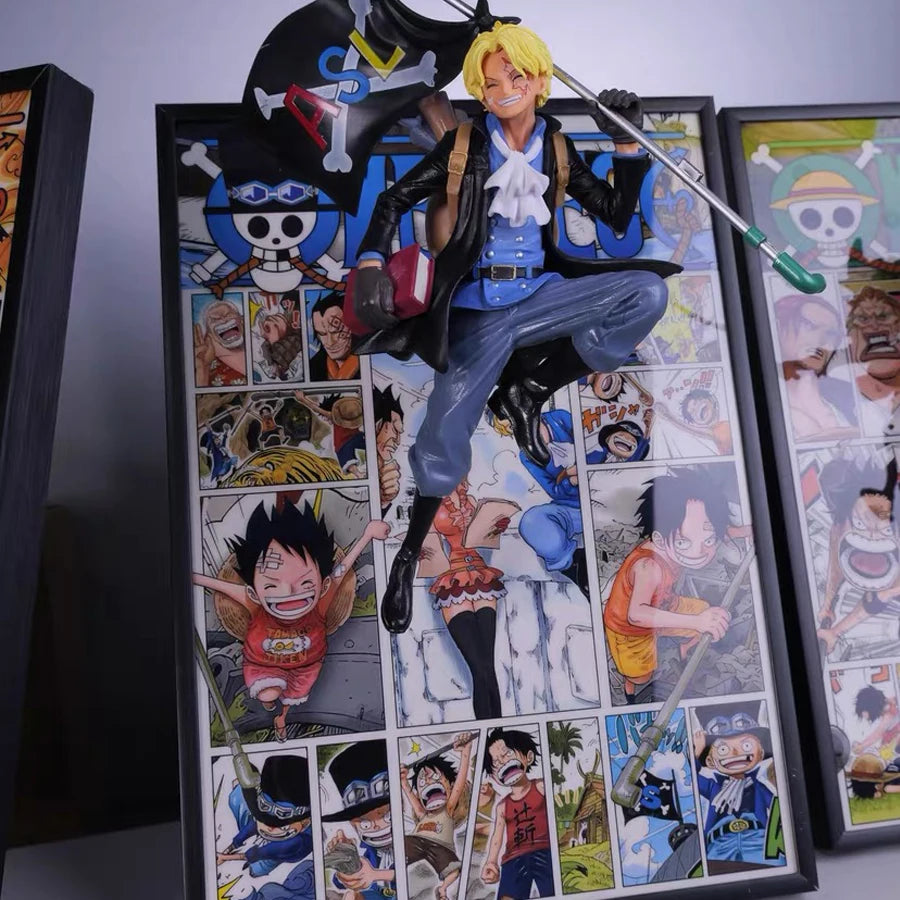 Sabo 3D Anime Art Sculpture